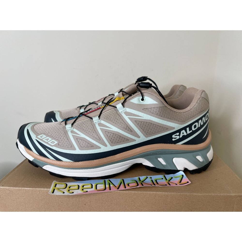 Salomon XT-6 Oxford Tan Carbon Aqua Mens Sizes L47737400